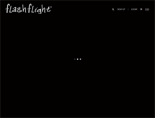 Tablet Screenshot of flashflight.com
